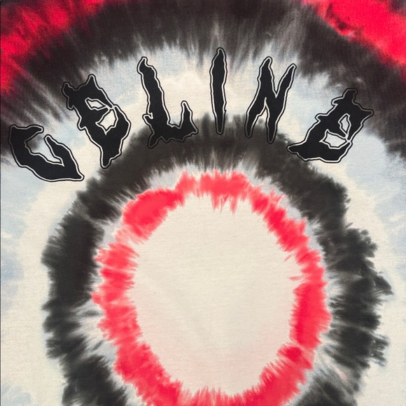Celine Red and Black Tie-Dye Shirt - Picture 8 of 8